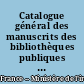 Catalogue général des manuscrits des bibliothèques publiques de France : Départements : XXXIX : Reims : t.2 : 1ere partie
