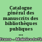 Catalogue général des manuscrits des bibliothèques publiques de France : Tome XLIII : Supplément : Tome IV : Paris (Arsenal), Vitry-le-François