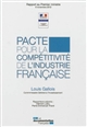 Pacte pour la compétitivité de l'industrie française : rapport au Premier ministre, 5 novembre 2012