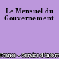Le Mensuel du Gouvernement