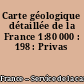 Carte géologique détaillée de la France 1:80 000 : 198 : Privas