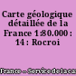 Carte géologique détaillée de la France 1:80.000 : 14 : Rocroi