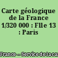 Carte géologique de la France 1/320 000 : Flle 13 : Paris