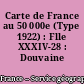 Carte de France au 50 000e (Type 1922) : Flle XXXIV-28 : Douvaine