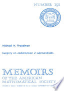 Surgery on codimension 2 submanifolds