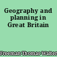 Geography and planning in Great Britain