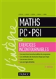 Maths PC-PSI : exercices incontournables