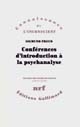 Conférences d'introduction à la psychanalyse