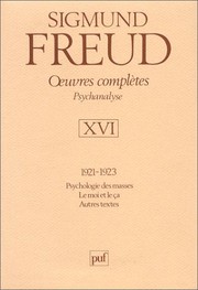 Oeuvres complètes : psychanalyse : Volume III : 1894-1899