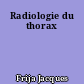 Radiologie du thorax