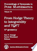From Hodge theory to integrability and TQFT : tt*-geometry