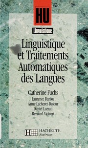 Linguistique et traitements automatiques des langues