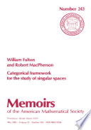 Categorical framework for the study of singular spaces