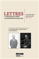 Lettres de François Gény à Raymond Saleilles : une trajectoire intellectuelle, 1892-1912