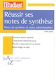 Réussir ses notes de synthèse : notes de synthèse et notes administratives