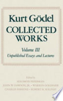 Collected works : Volume III : Unpublished essays and lectures