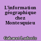 L'information géographique chez Montesquieu