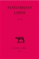 Panégyriques latins : Tome III : [Livres] XI-XII