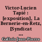 Victor-Lucien Tapié : [exposition], La Bernerie-en-Retz, [Syndicat d'initiative], 1976