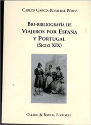 Bio-bibliografia de viajeros por España y Portugal siglo XIX