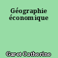 Géographie économique