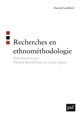 Recherches en ethnométhodologie