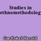 Studies in ethnomethodology