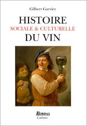 Histoire sociale et culturelle du vin