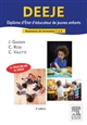 DEEJE, diplôme d'État d'éducateur de jeunes enfants : domaines de formation 1 à 4