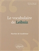 Le 	vocabulaire de Leibniz