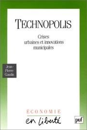 Technopolis, crises urbaines et innovations municipales