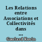 Les Relations entre Associations et Collectivités dans le champ de la Solidarité Internationale