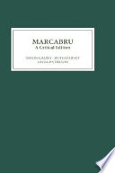 Marcabru : A critical edition