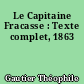 Le Capitaine Fracasse : Texte complet, 1863