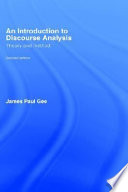 An introduction to discourse analysis : theory and method