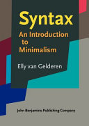 Syntax : an introduction to minimalism