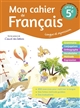 Mon cahier de français : langue et expression : cycle 4, 5e : [version corrigée réservée aux enseignants]