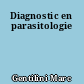 Diagnostic en parasitologie