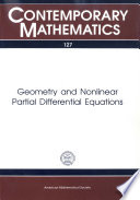 Geometry and nonlinear partial differential equations : proceedings of the AMS special session held March 23-24, 1990