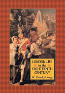 London life in the eighteenth century