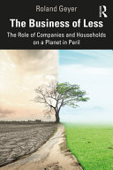 The business of less : the role of compagnies and households on a planet in peril