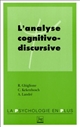 L'	analyse cognitivo-discursive