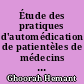 Étude des pratiques d'automédication de patientèles de médecins généralistes en Loire-Atlantique et en Vendée
