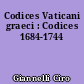 Codices Vaticani graeci : Codices 1684-1744