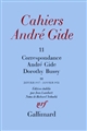 Correspondance André Gide - Dorothy Bussy : II : Janvier 1925 - novembre 1936