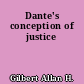 Dante's conception of justice