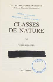 Classes de nature
