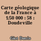 Carte géologique de la France à 1/50 000 : 58 : Doudeville