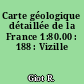 Carte géologique détaillée de la France 1:80.00 : 188 : Vizille