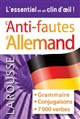 Anti-fautes d'allemand